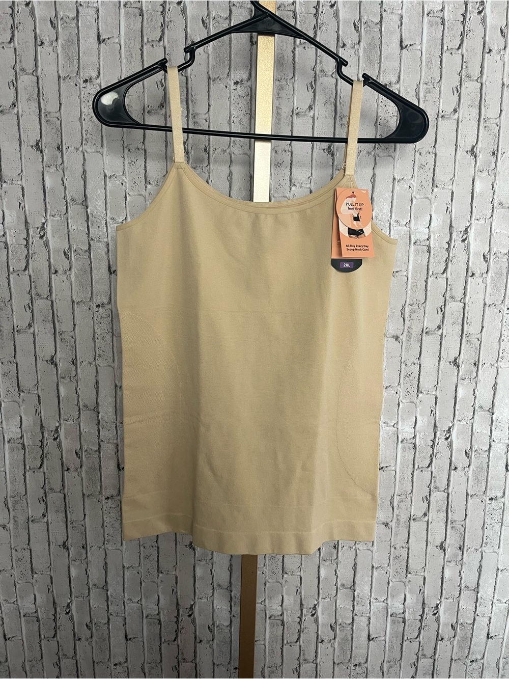 NWT Shapermint Essentials Smoothing Cami Nude 2XL
